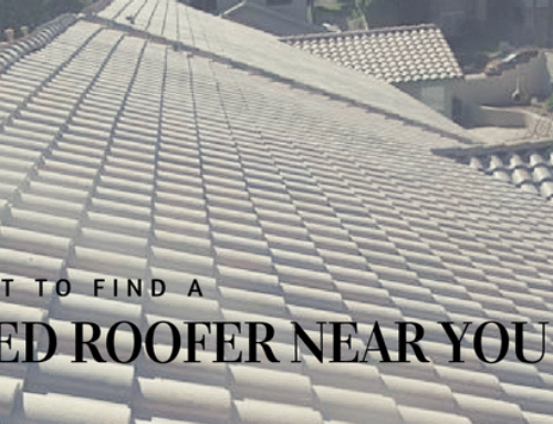 Why It’s Best to Find a Top Rated Roofer Near You